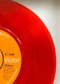 Image 4 of Edwin Starr; H.A.P.P.Y. Radio, Framed 7” red translucent vinyl recordrecord