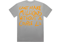 Image 2 of Oversized Storm “2wny4our7evn” Tee W/Orange Writing 