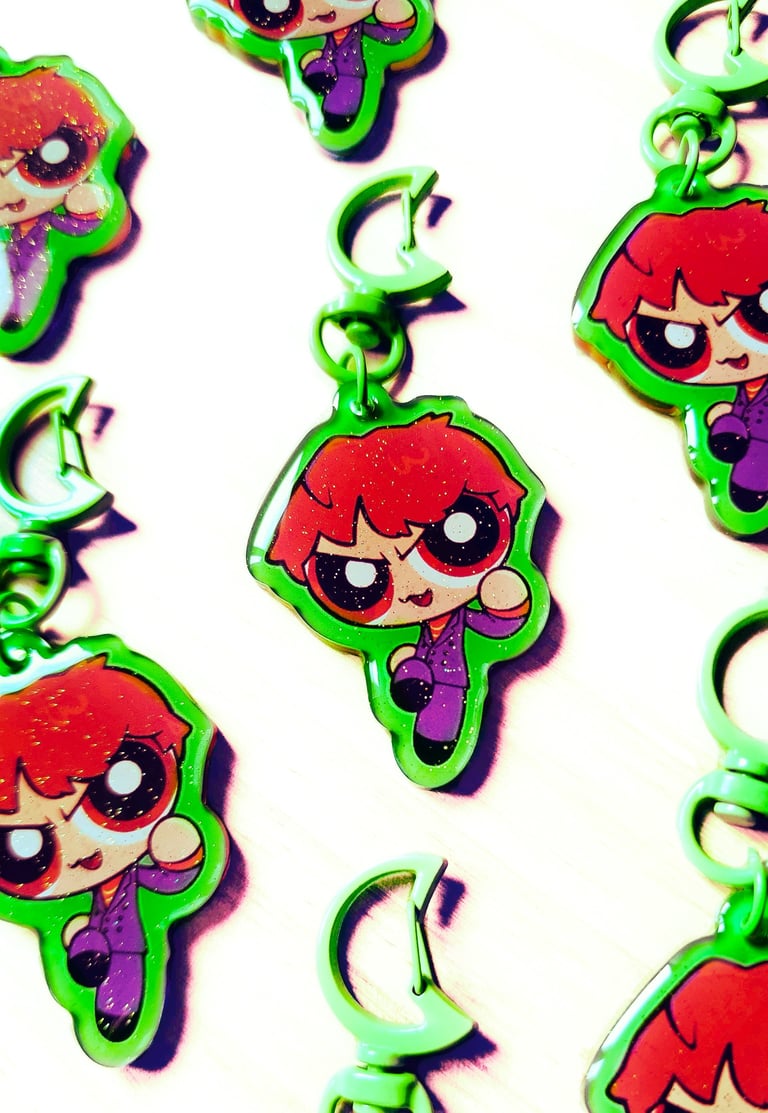 [KEYCHAIN] Jonghyun x Powerpuff Girls  Image 2