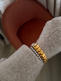 Image 5 of RARE Vintage SEIKO 18K Gold Plated Unique Strap