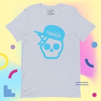 Image 3 of My Skull Is Blue Unisex T-shirt