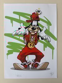 Image 1 of Goofy A3 sample print Cheo Signed And Stamped