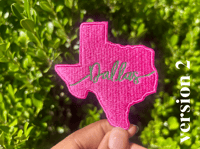 Image 3 of Dallas Texas patch (custom Colors)