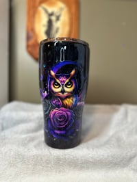 Image 1 of #26 30oz Moonlight Owl Modern Curve