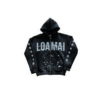 Image 1 of BLK LOAMAI GEM HOODIE 