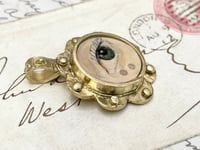 Image 3 of Large Lovers Eye Pendant  