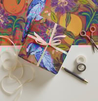 Image 1 of FLA Native Birds | wrapping paper