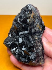Image 14 of Large Black Rose Fluorite Red UV Specimen | Pakistan #2847