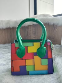 Image 7 of Color Block Small Handbag