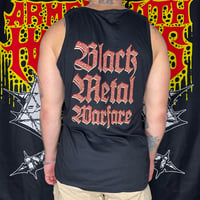 Image 3 of Blasphamagoatachrist - Black Metal Warfare TANK TOP