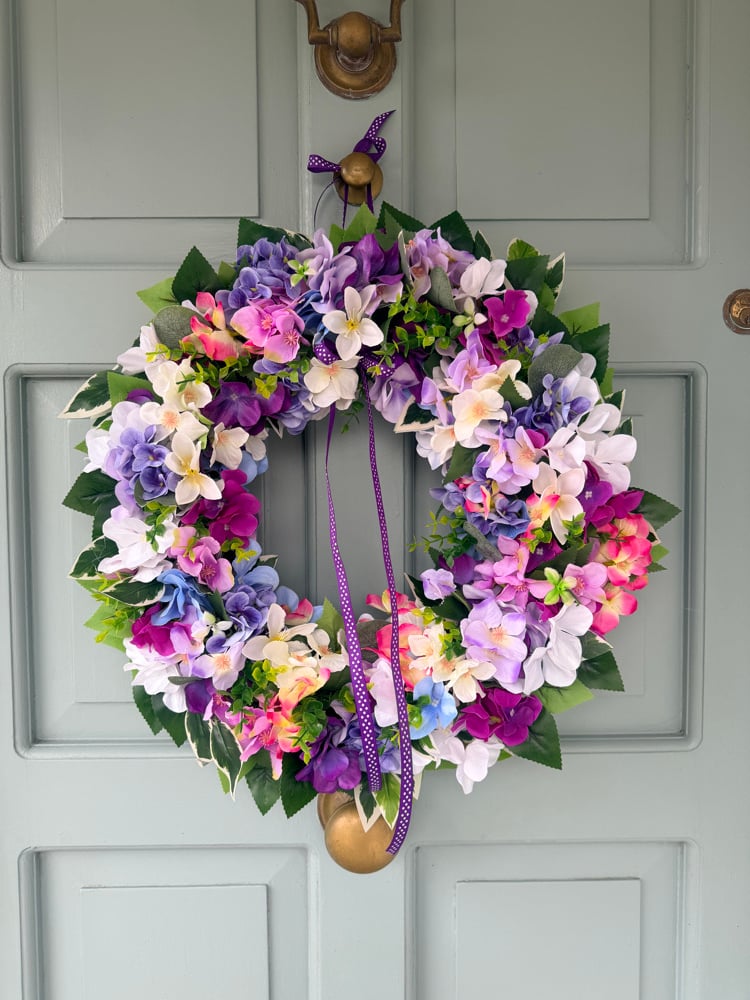 Image of 40cm Thick Wicker Hydrangea 