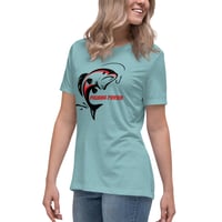 Image 8 of Women's Relaxed T-Shirt, Fishing Fever T-Shirt | Angler Fish Hook Graphic Tee