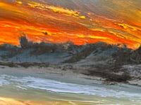 Image 3 of Sunset Over Greatstone Beach at low tide