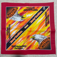 Image 1 of DEADSTOCK HARLEY DAVIDSON BANDANA RIGHTEOUS RULER