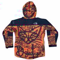 Image 2 of 1/1 Large The North Face Search And Rescue orange full zip