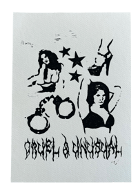 Image 1 of “Cruel & Unusual” 7x10 print