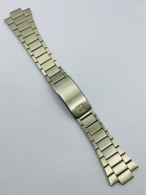 Image of vintage roamer rockshell gents stainless steel watch strap,band,bracelet n.o.s,new.1970's.(RMR-02)