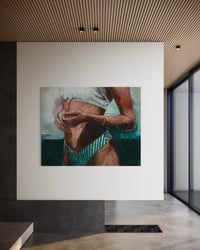 Image 6 of Painting / maleri / "Et øjeblik XII" / 120x150 cm