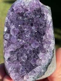 Image 6 of Amethyst Base Cut With Polished Edges #2022