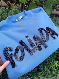 Image 2 of Suadoiro bordado a man. FOLIADA. Talla M/L oversize.