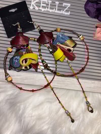 Image 1 of Fall Festivities Large Hoops