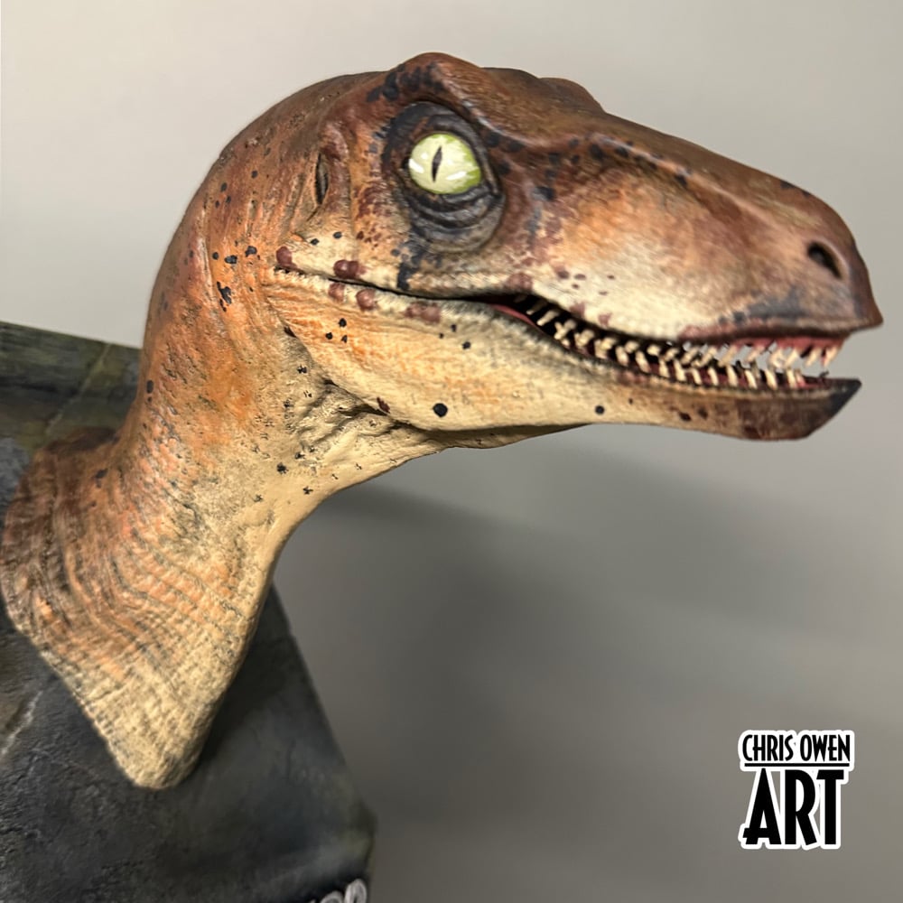 Jurassic Park - Velociraptor Nublarensis Bust