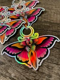 Light seeker moth sticker (Holographic)