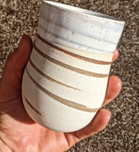 Image 1 of Marbled tumblers with OPAL glaze