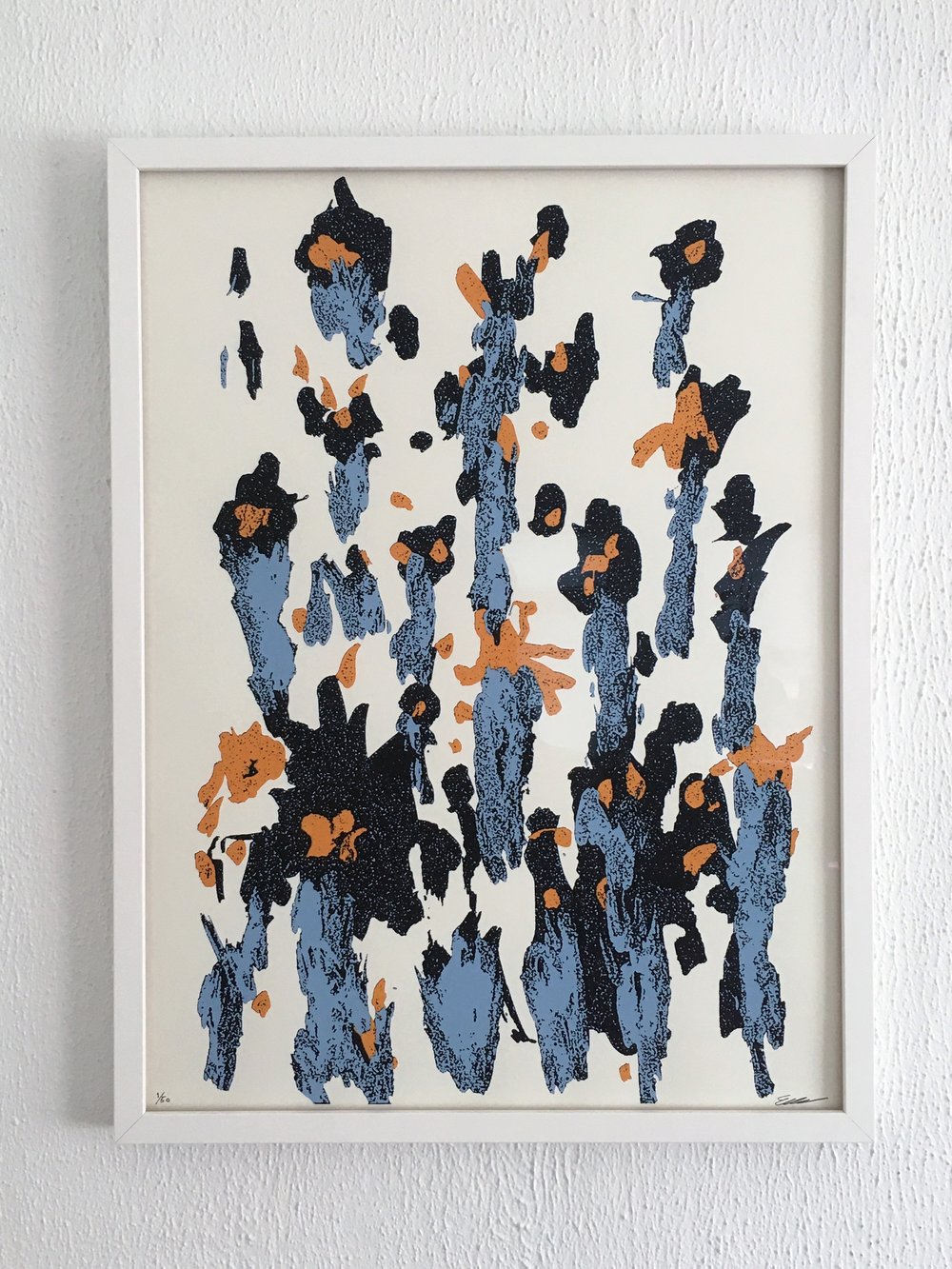 Eric W Mast - Flower screen print