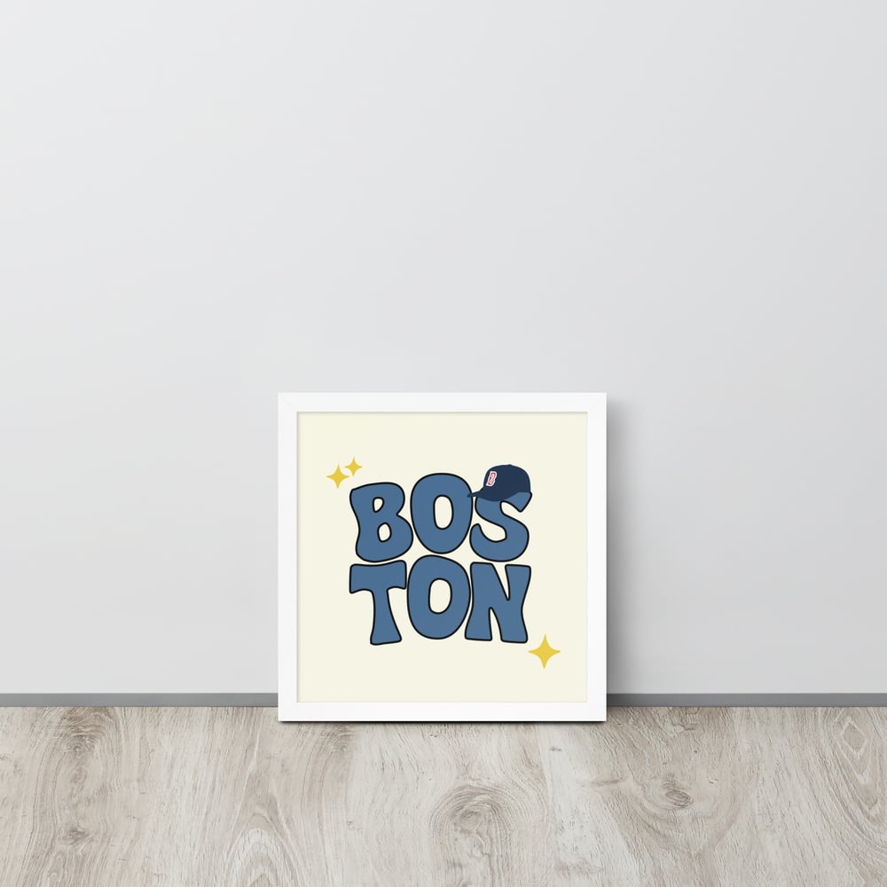 Image of Boston Framed Wall Art – Designed by Jessie