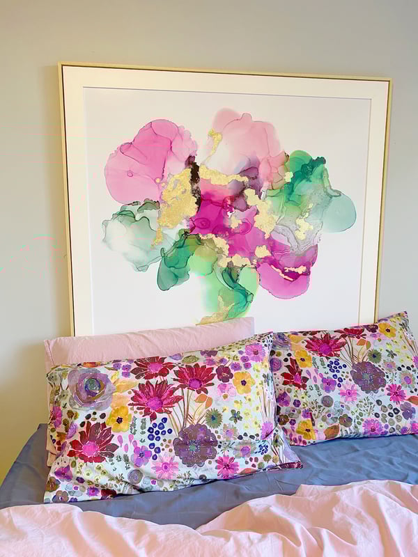 Image of XL ‘Poppies’ Limited Edition framed print