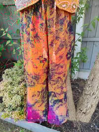 Image 1 of Glitter BELL bottoms- orange and pink