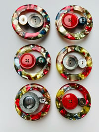 Image 1 of Medium Haberdashery Brooches 