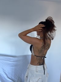 Image 5 of The Intarsia Shadow + True String bralette 