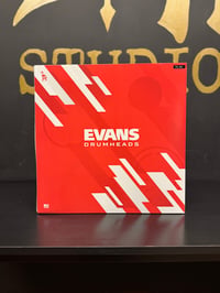Evans UV2, double ply 10, 12 and 16” drum heads 