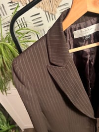 Image 2 of vintage pinstripe blazer 