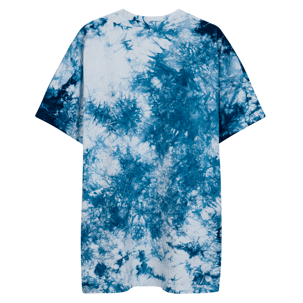 "KNOW THYSELF" SLO Tie-Dye Shirt [ART ILLUSTRATED BY GREGORY HAWKINS]