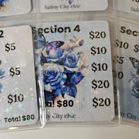 Image 4 of Blue Butterfly Savings Challenge A6