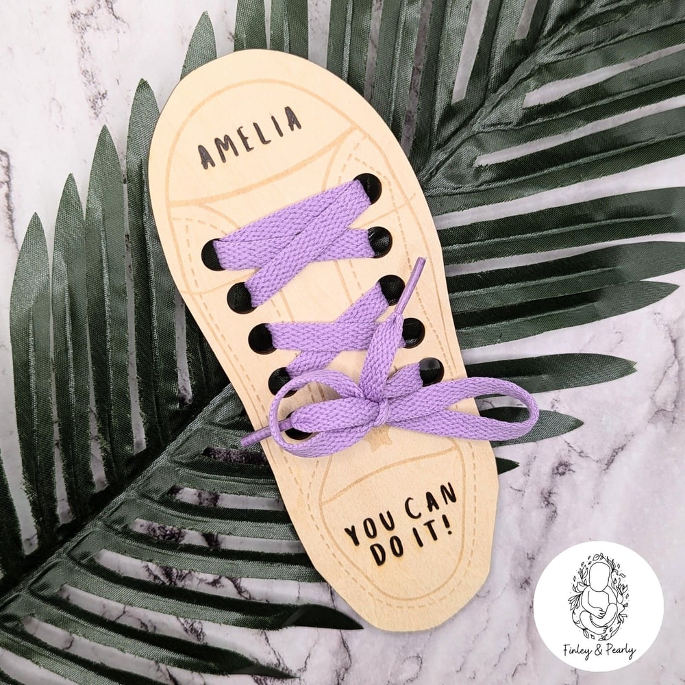 LEARNING: Personalised Shoe Tie