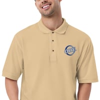 Image 3 of OBE Channel Logo Men's Premium Polo