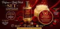 Image 1 of Perfume & Body Polish Set 