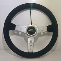 Image 3 of LTR Suede Yabai Series Steering Wheel 270mm