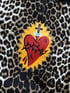 new dark leopard sacred heart bag Image 6