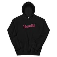 Image 1 of Unisex Hoodie “Deadly Barbz”