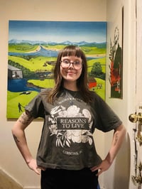 Image 3 of Cropped Flower Logo T-Shirt