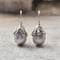 Image of Smother Earrings - Grey Freshwater Pearls