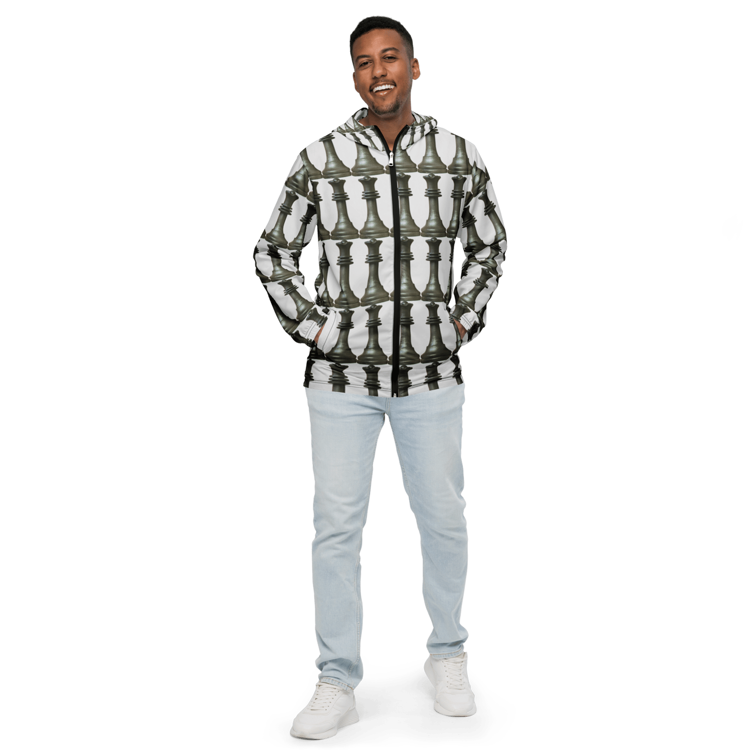 Image of Unisex Chess windbreaker