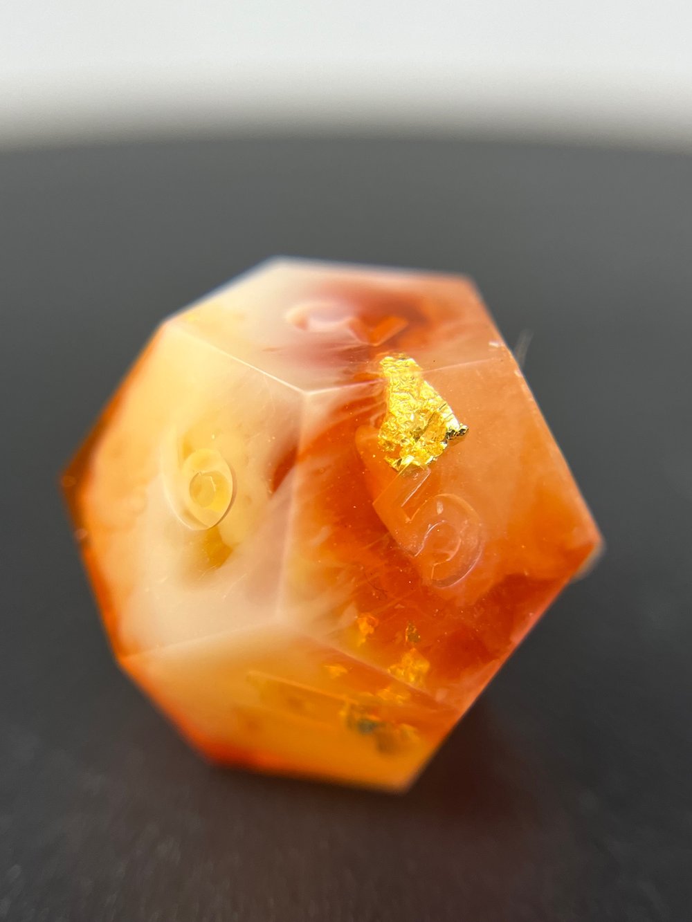 Amber and Incense | 9 Piece Dice Set