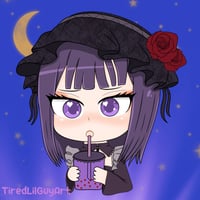 Image 1 of Marin Boba Chibi Sticker