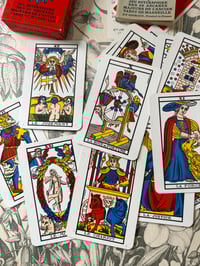 Image 5 of Le tarot cardinal, jeu rare de Grimaud, 1973!